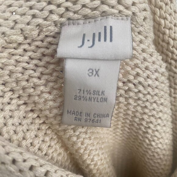 J.Jill Silk Sleeveless Sweater 3X - Picture 11 of 12